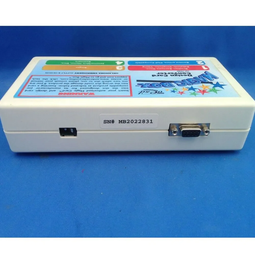 OESD Magic Box Design Card Converter By Oklahoma Embroidery - No Cables or Discs
